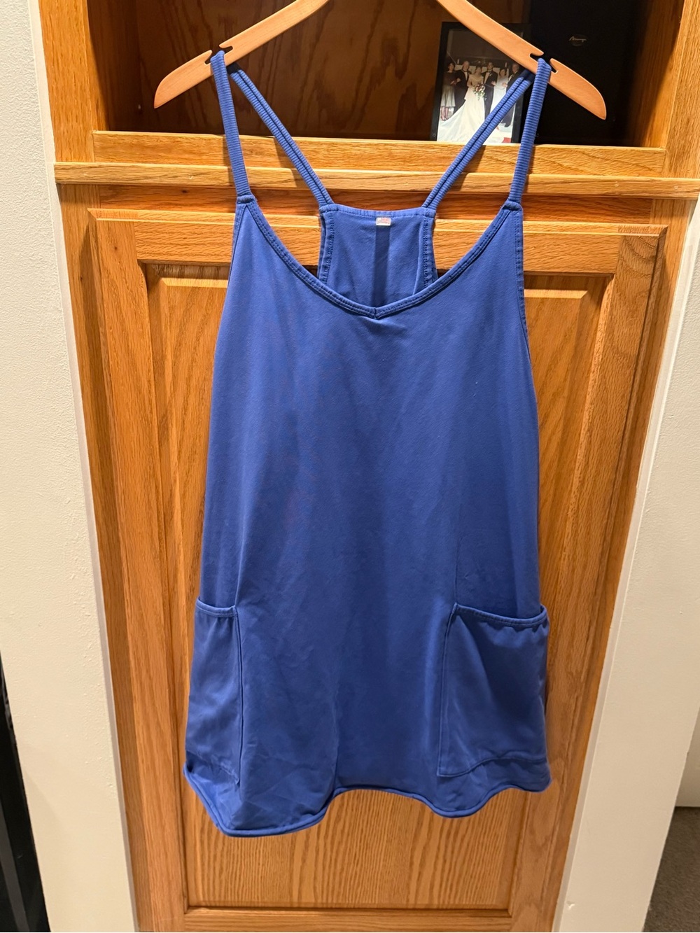 Free People Hot Shot Mini Dress in Radiant Blue - Picture 2 of 4